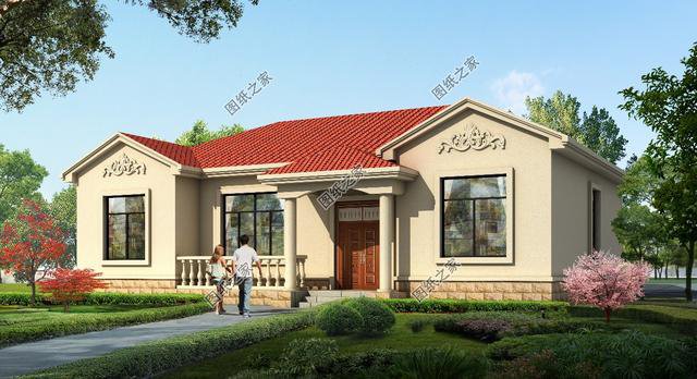 進深10米開間15米左右的一層平房，空間足，真想擁有一套