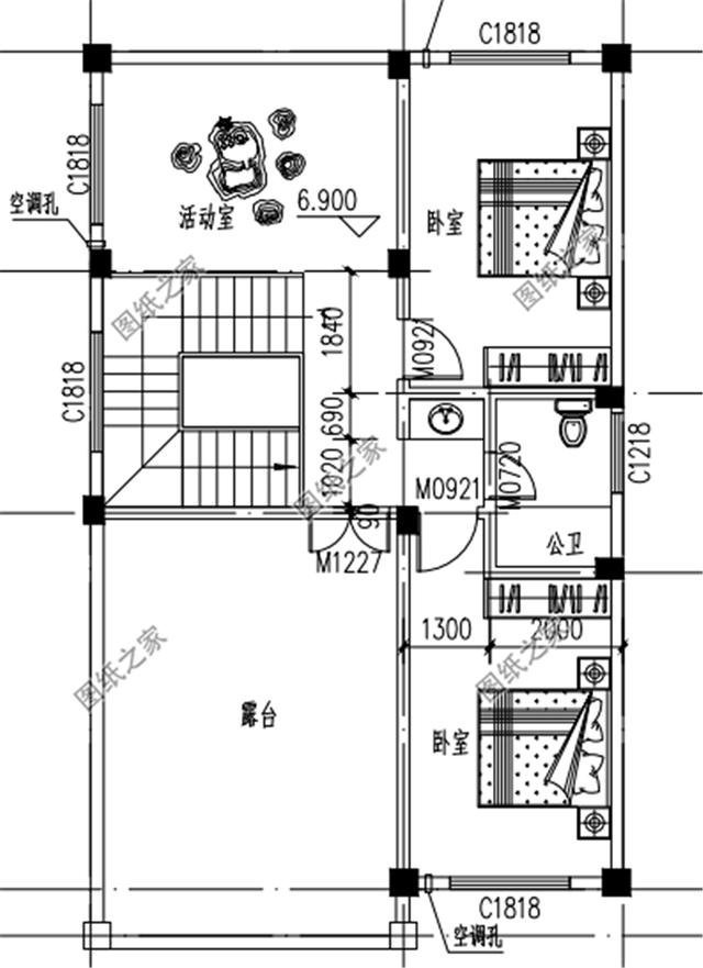 農村三層帶羅馬柱的房屋圖片，準備在農村建房的有福了，建房參考