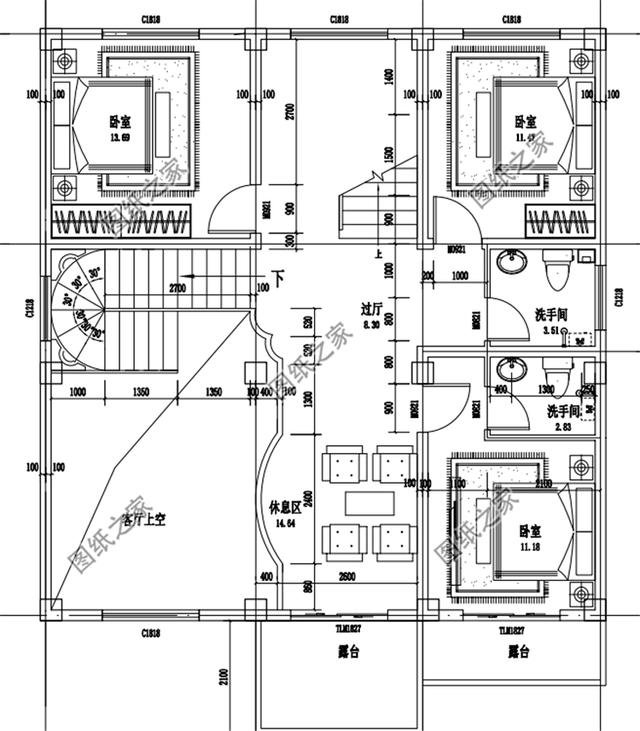 鄉(xiāng)村普通自建房戶型圖，這幾套戶型滿足農(nóng)村老百姓建房的心