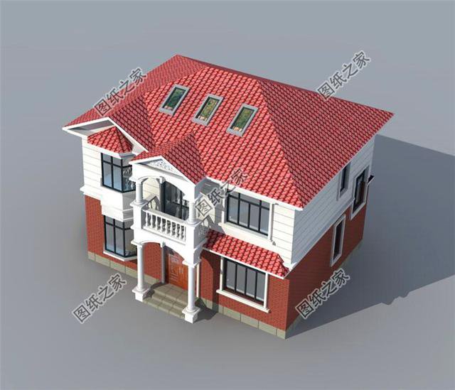 農(nóng)村10×8米房子設(shè)計(jì)圖，戶型雖小，但絲毫不影響它的美觀