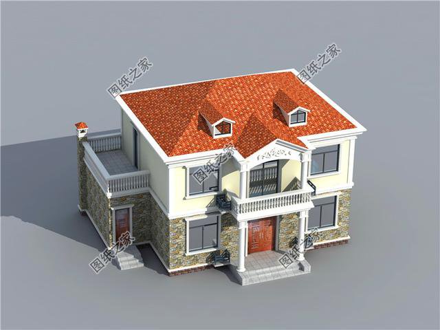 農(nóng)村二層自建房設(shè)計圖，經(jīng)濟漂亮，看完這三款誰還會在城里買房