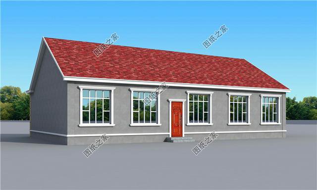 一層自建房圖紙，最后一款養老房的首選，圖紙看完快收藏