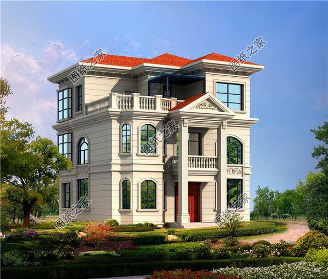 農村兩層半別墅設計圖，最高造價才32萬，建過的都說好