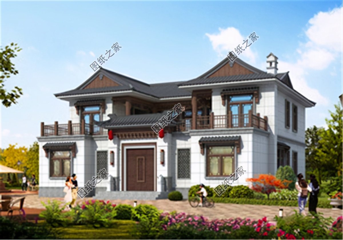 強烈推薦三款農村四合院設計圖，這樣的別墅在農村建一棟絕對有面子