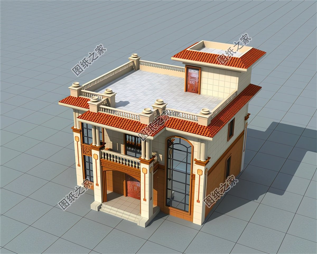 普通二層樓設(shè)計(jì)圖，戶型簡單造價(jià)低，看上哪款趕快收藏別錯(cuò)過