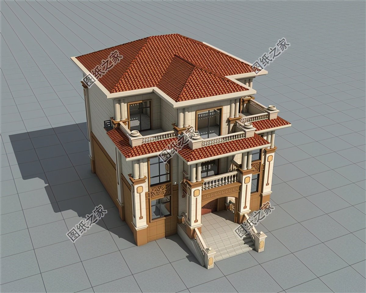 農村自建160平米的三層房屋，看的我都挑花了眼，顏值高品質贊