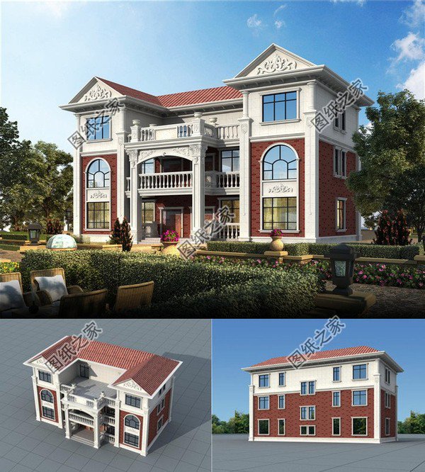 單戶開間10米左右雙拼房，小弟齊心建一棟，建房成本省一半