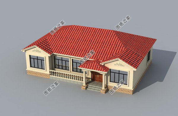 寬17米的自建房圖，面寬大的首選這三款別墅，你值得擁有