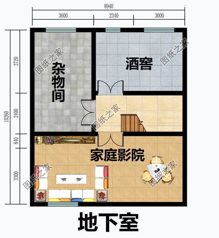 農村經典二層樓房設計圖