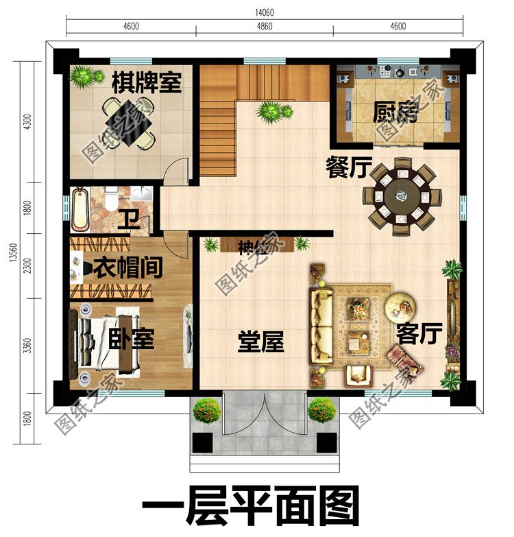 現(xiàn)代風格建房圖紙二層別墅設計方案