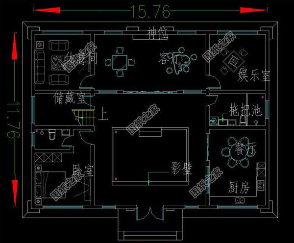 三層現(xiàn)代帶陽臺(tái)別墅圖，精致美觀，拿到圖紙立馬回去建！