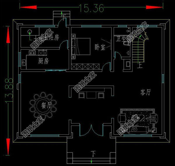 南方農(nóng)村三層半房屋設(shè)計(jì)圖，設(shè)計(jì)創(chuàng)經(jīng)典，是該享受生活了