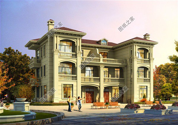 分享三款雙拼三層別墅設(shè)計(jì)圖，每一套都有亮點(diǎn)，建好之后高端又上檔次