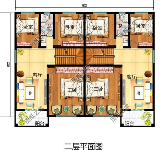 分享三款雙拼三層別墅設(shè)計(jì)圖，每一套都有亮點(diǎn)，建好之后高端又上檔次