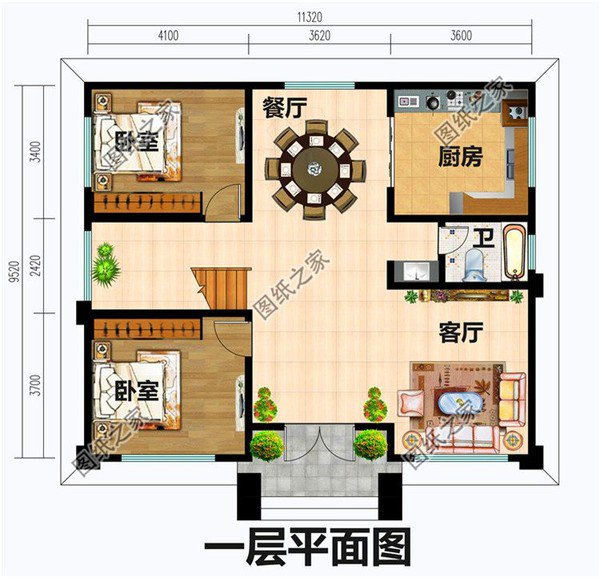 農(nóng)村30萬左右三層房屋設(shè)計(jì)圖，30萬起步就能建，這可能是最便宜的自建房