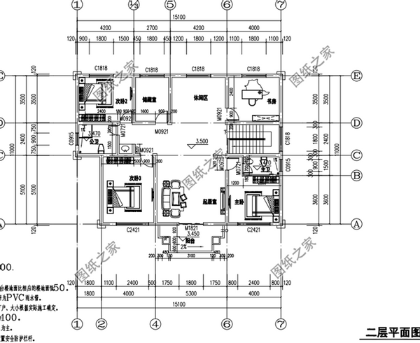 現(xiàn)代二層別墅設(shè)計(jì)圖，造價(jià)低外觀美，收藏后趕快回家建吧