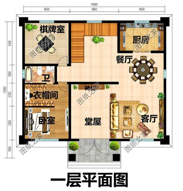 現(xiàn)代二層別墅設(shè)計(jì)圖，造價(jià)低外觀美，收藏后趕快回家建吧