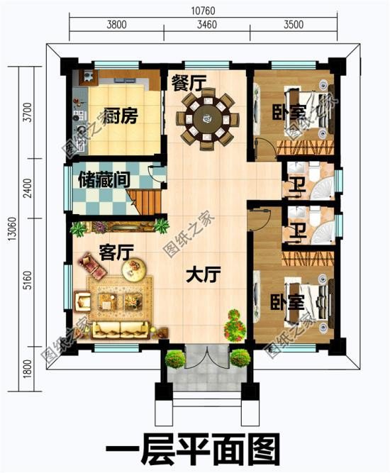 房屋布局設計圖，一層二層三層都有，人人都說的好戶型