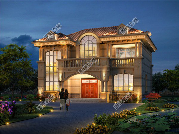 小別墅二層樣式圖，占地不超過130平米，戶型精致美觀