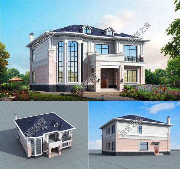 復式二層樓房設計圖，這三款驚艷了所有人，農村建房的最佳之選