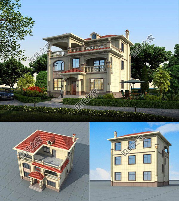 帶地下室三層別墅設計圖，滿分布局不怕你驕傲，都說最后一套最美