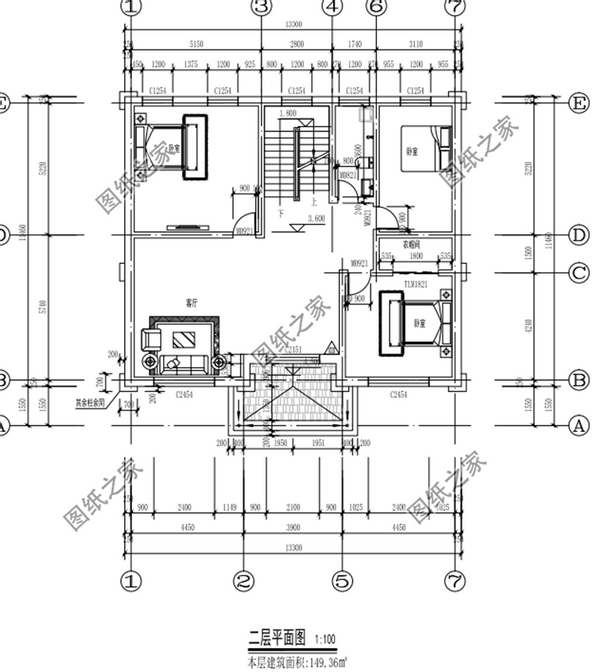 帶地下室三層別墅設計圖，滿分布局不怕你驕傲，都說最后一套最美
