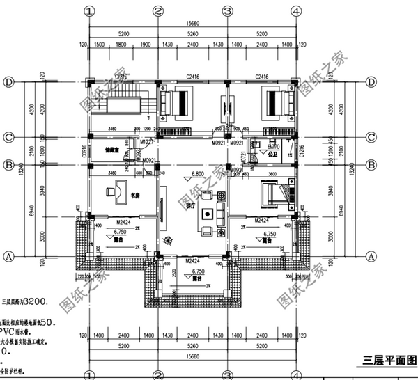 帶地下室三層別墅設計圖，滿分布局不怕你驕傲，都說最后一套最美
