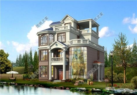 農村四層樓房外觀效果圖，豪華氣派，建好人人羨慕