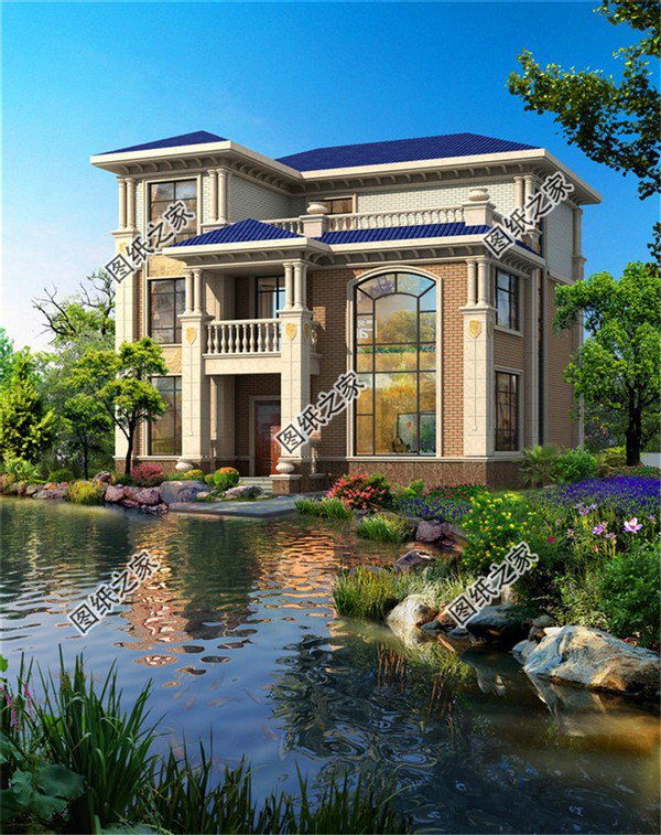 農(nóng)村三層樓房圖片，實用經(jīng)濟豪華大氣，這樣的房子才敢稱別墅