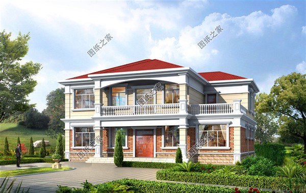 200平米大戶型二層別墅設計圖，與眾不同的設計款式，美觀又實用