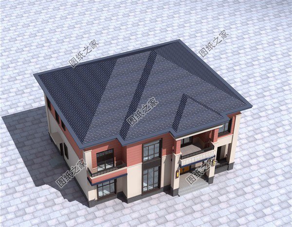 200平米大戶型二層別墅設計圖，與眾不同的設計款式，美觀又實用