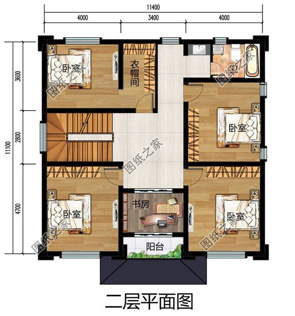 農村中式古典自建房圖，建房大熱風格，自然與生活美好成詩