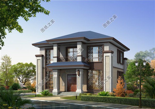 農村中式古典自建房圖，建房大熱風格，自然與生活美好成詩