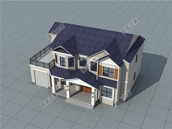 帶車庫的錯層農村自建房，蓋房的標配，可不能錯過