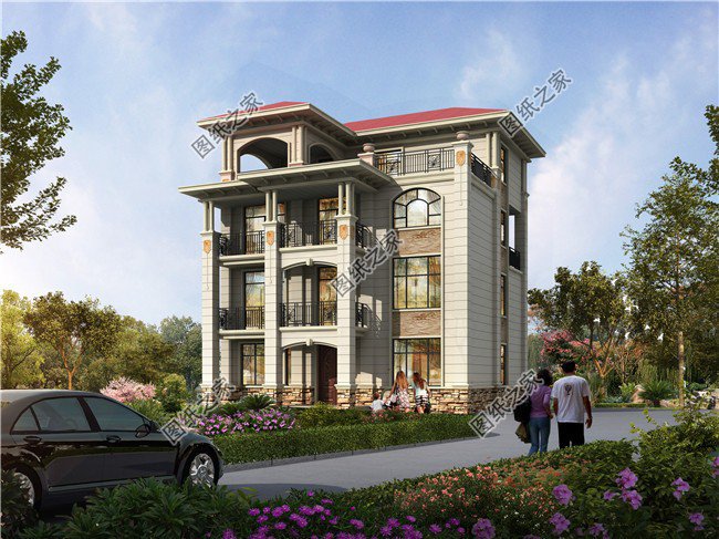 四層自建房平面設計圖，花一年完工很值啊！