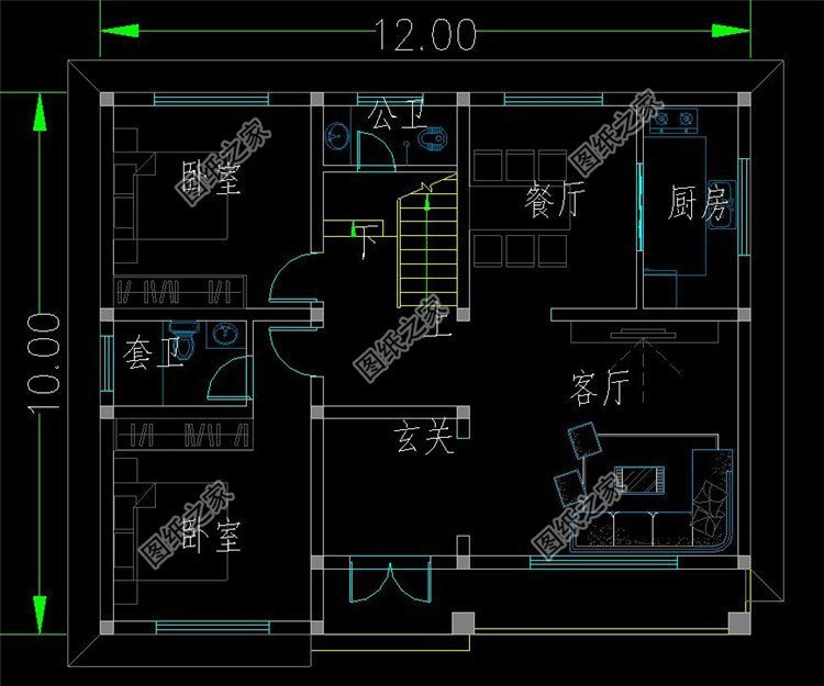 新式農村一層瓦房圖片，選一個回家建，享受愜意田園生活