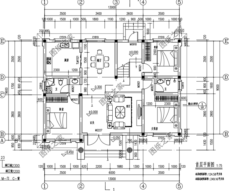 好看又簡單的二層樓房設計圖，還在等什么，聰明人早就收藏好圖紙了