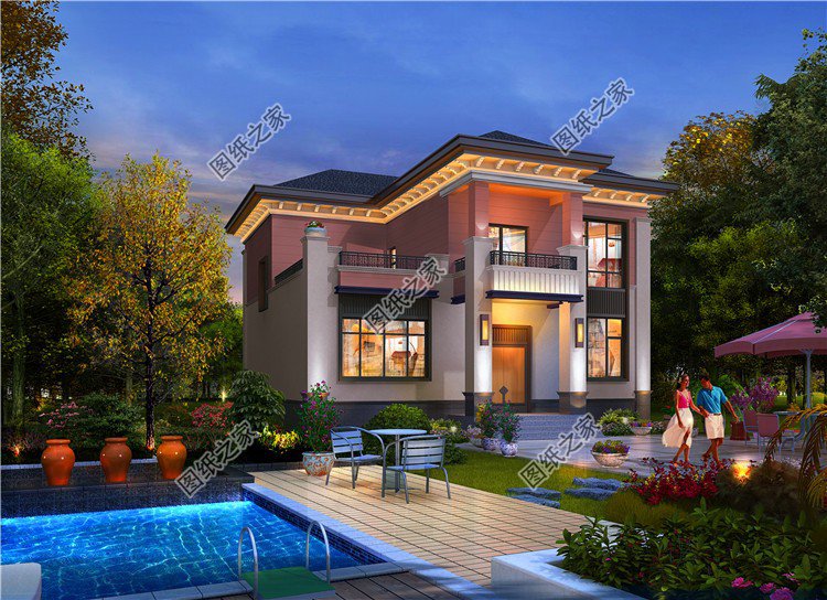 農(nóng)村二層別墅設(shè)計圖，尤其第三套，便宜又好看