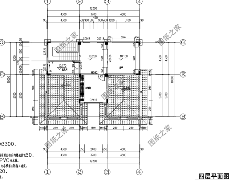 最新四層樓房設(shè)計(jì)圖，陽臺露臺全齊了，要建房趕快收藏圖紙