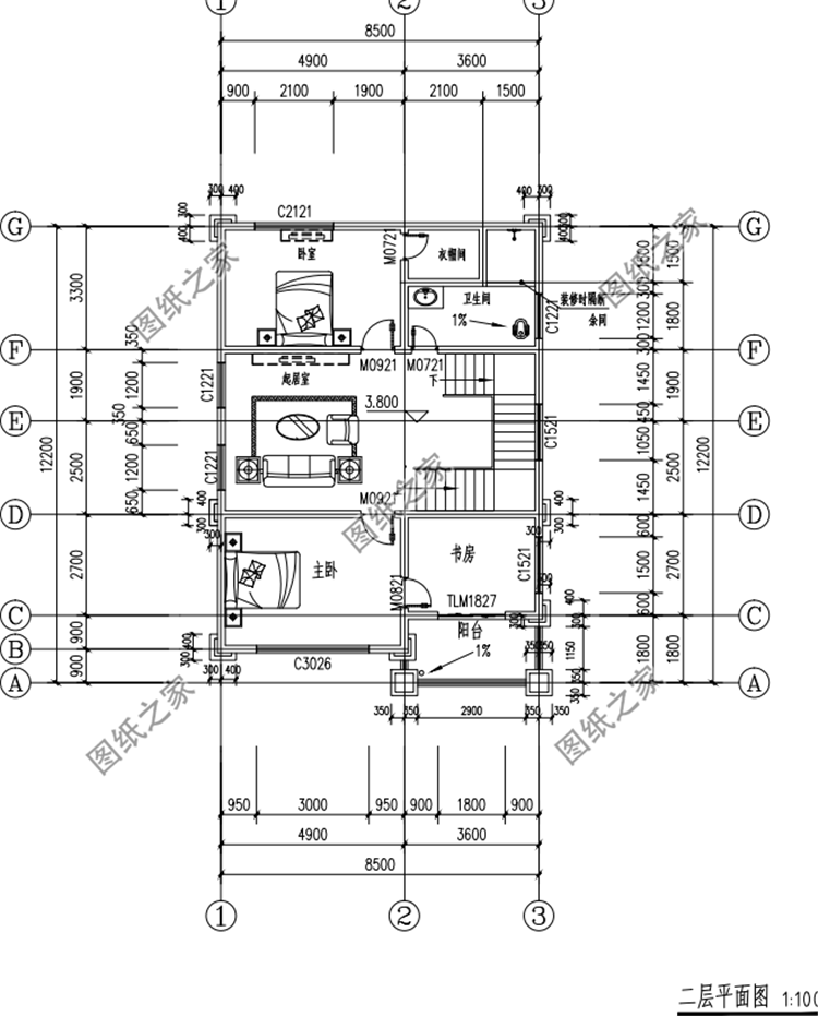 最新四層樓房設(shè)計(jì)圖，陽臺露臺全齊了，要建房趕快收藏圖紙