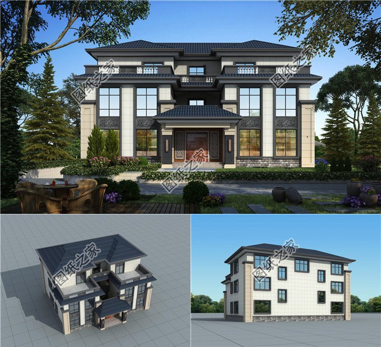 2026農村新款別墅平面圖中式，一眼被驚艷到，真正的自在舒適