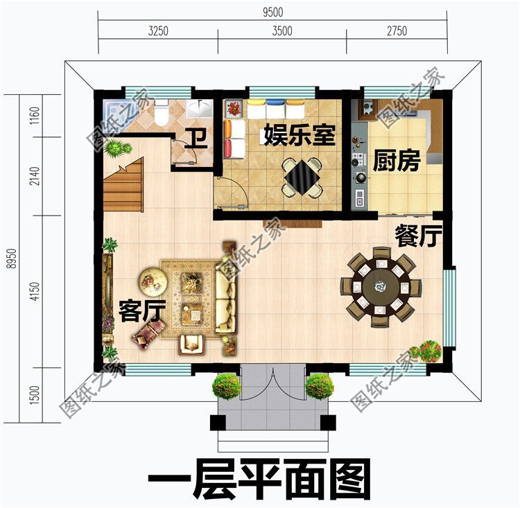 農村建房75平米左右設計圖，建房想吸引眼球，還是要在設計上下功夫！