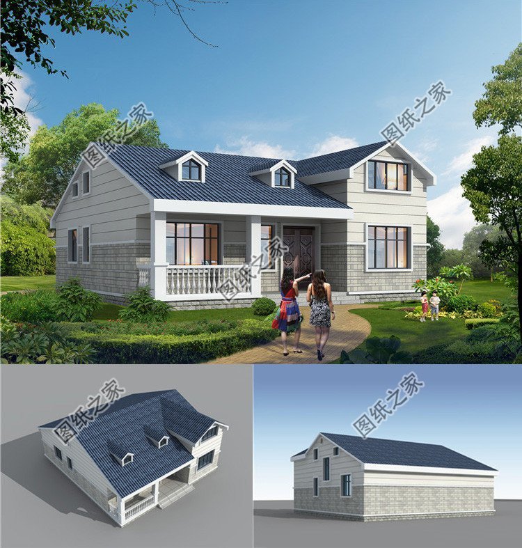 一層怎么蓋房最漂亮？這戶型看著也大氣，家人看了都說好