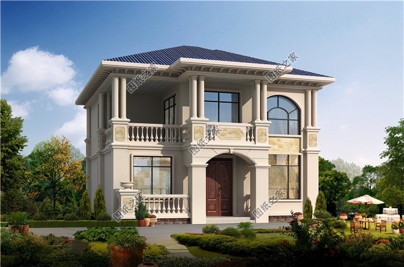 10x12米二層房屋設計圖，詮釋農村房子應該怎么建