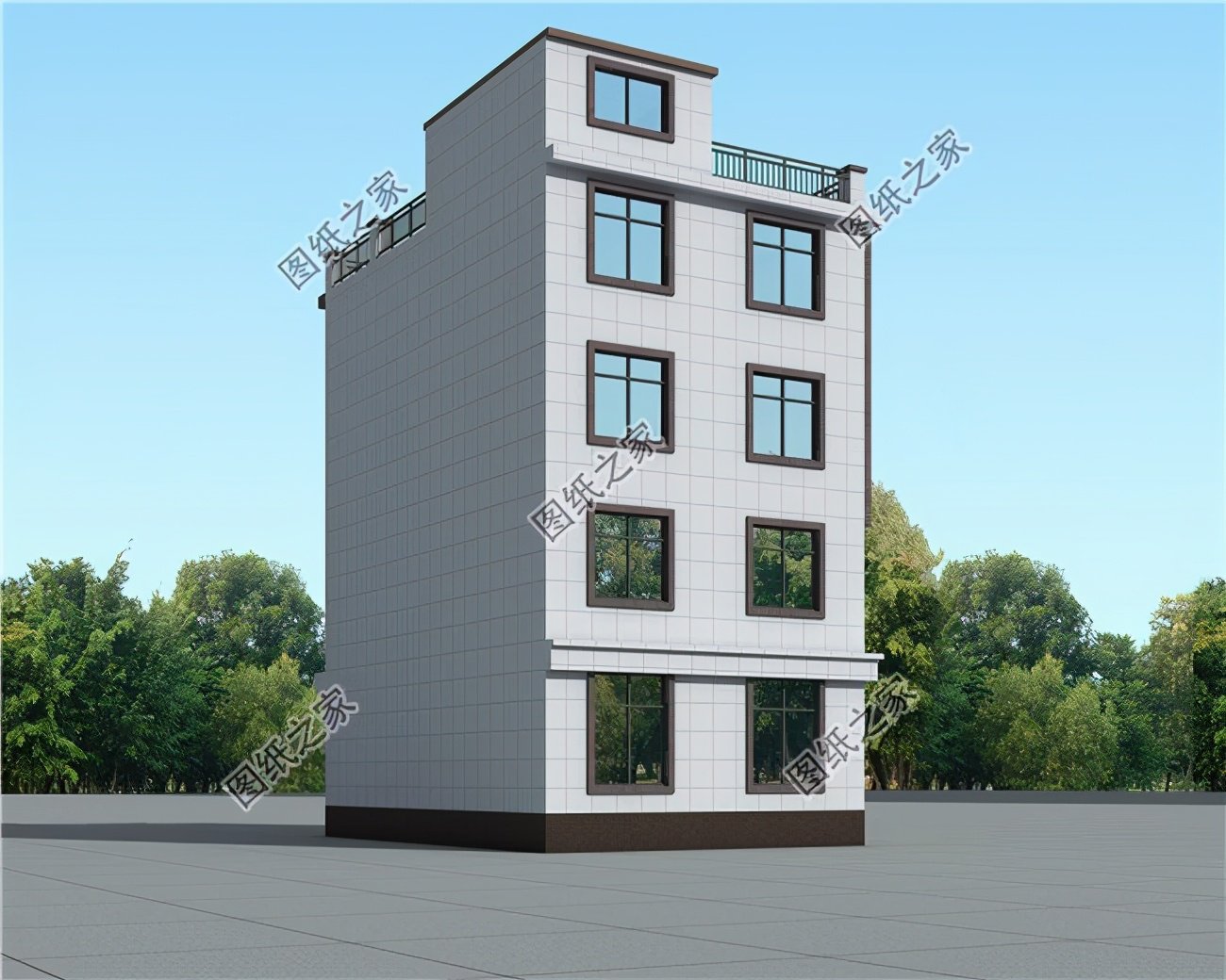 自建房100平米毛坯要多少錢，隨便建一棟，你就是人生贏家