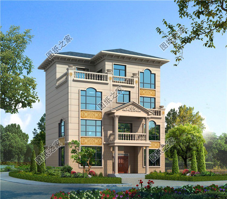 建房必備的三款農(nóng)村四層小洋樓設(shè)計(jì)圖，這樣設(shè)計(jì)簡(jiǎn)直太美了