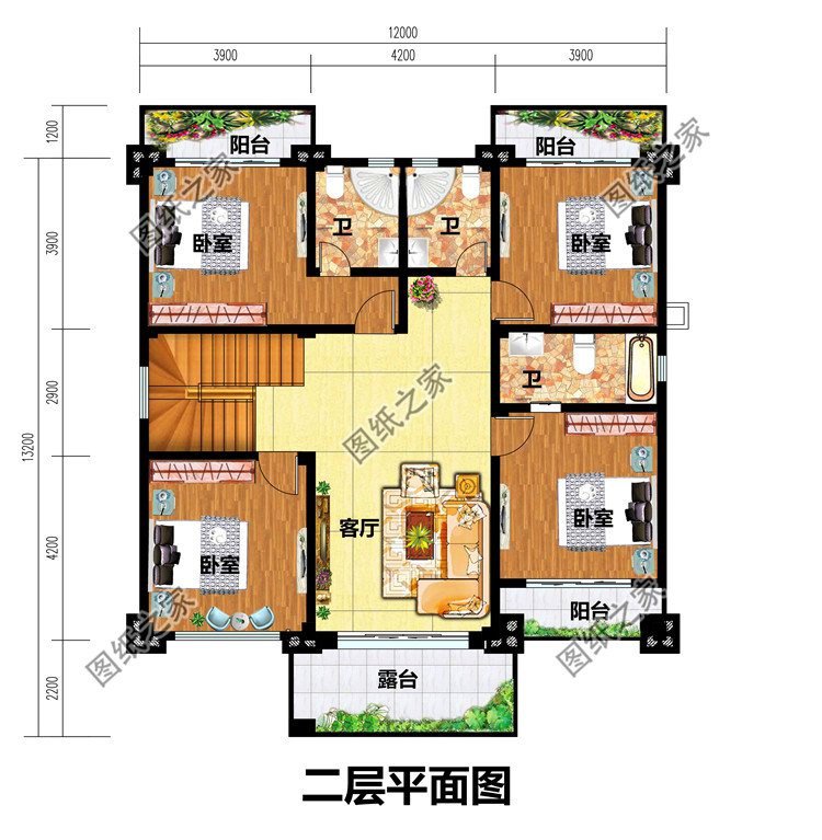 農(nóng)村必建二層樓設(shè)計圖，農(nóng)村自建房果然還是二層最受歡迎，快看看這三款