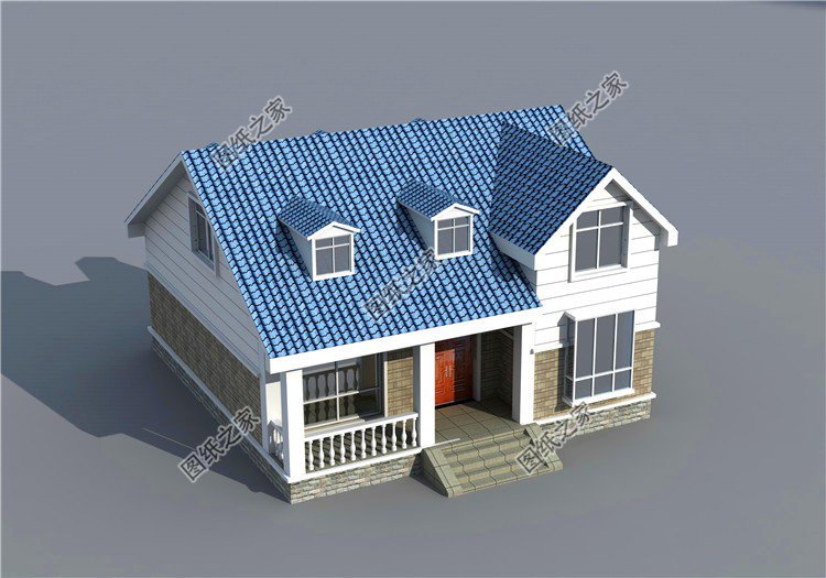 開間10米二層樓設計圖，造價經濟實惠，蓋了的人都說值