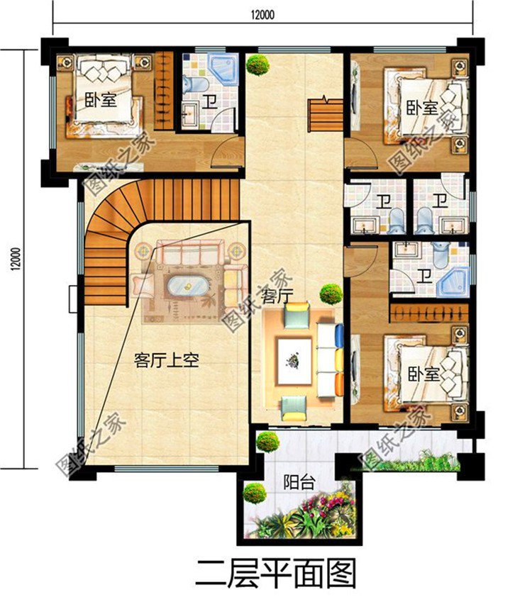 最新農村三層半別墅設計圖，美觀大氣，這真是五年內最好的投資