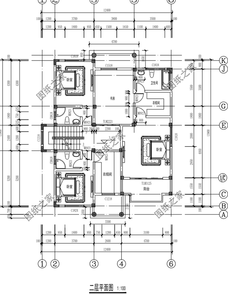 占地160平米三層別墅設計圖，這么合適的戶型不打算來一棟嗎